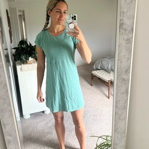 Columbia Sage Green T-Shirt Dress | Women’s Casual Outdoor Tee Dress